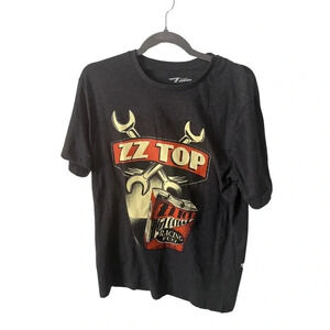 Official Merch | ZZ  Top "High Octane Racing Fuel" Band Tee | Size M